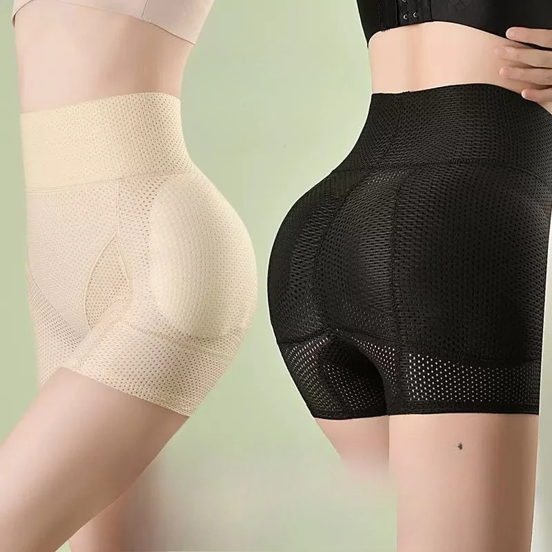 

Протез с высокой талией, брюки с подтяжкой бедер, артефакт бедер, бесшовные брюки для живота, искусственная ширина с мягкой подкладкой персикового цвета для ухода за телом