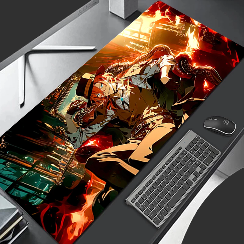 Mousepad Computer Gaming Accessories Anime Keyboard Pad Office PC B-bungo Stray Dogs Rubber Mouse Pad Decoracion Desk Mouse Mat