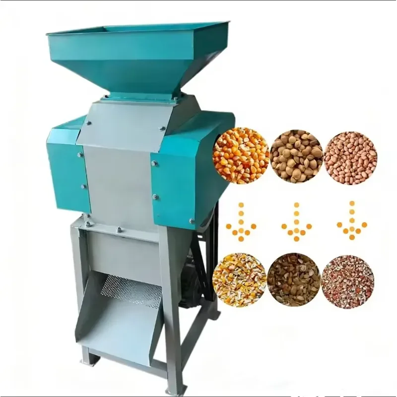 Electric Multi-Grain Huller Mill for Small Farm Process Corn Rice Barley Soybean with Adjustable Output