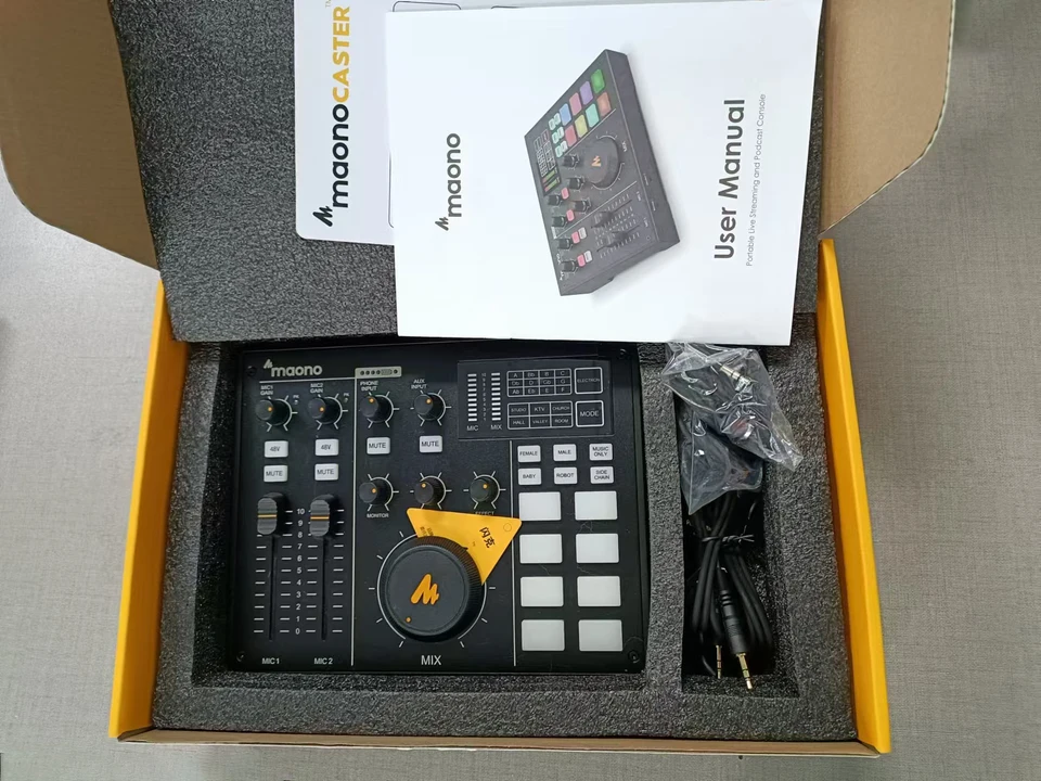 MAONOCaster AM100 Audio Mixer MAONOCaster AU-AM100 Podcast Console