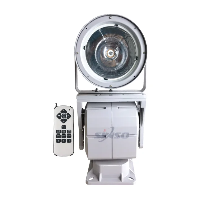 

Waterproof Long Range Rotating Remote Control 12 Volt Marine Search Light