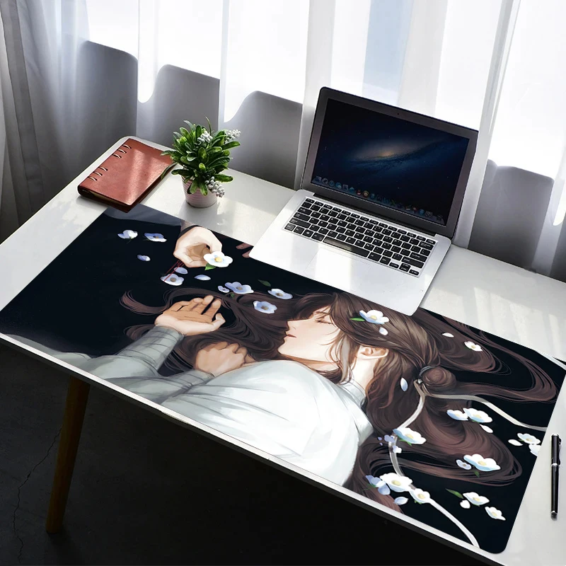 لوحة ماوس مطاطية ملحقات الألعاب PC Tian Guan Ci Fu Gamer Cabinet Carpets Office Computer Desk Mat وسادات لوحة المفاتيح #4