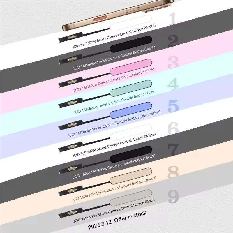 

JCID 16 Series Control Button Camera Repair Part for IP 16 Camera Control Button Flex Cable
