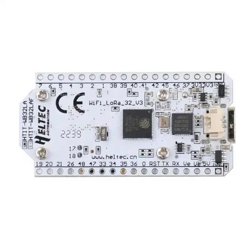 LoRa 32 V3 Node Development Board HTIT-WB32LA_V3 LoRa32 SX1262 Wifi BLE Lora 0.96 OLED Display Kit 868Mhz 915Mhz Or Case