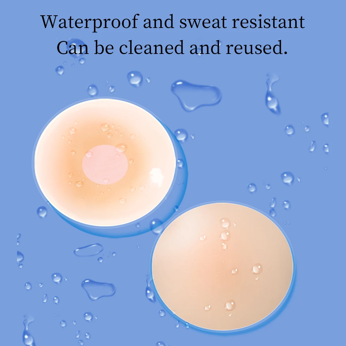 New Reusable Silicone Nipple Cover for Women Bra Sticker Breast Petal Strapless Bra Invisible Boob Pads Chest Pasties Intimates image 4