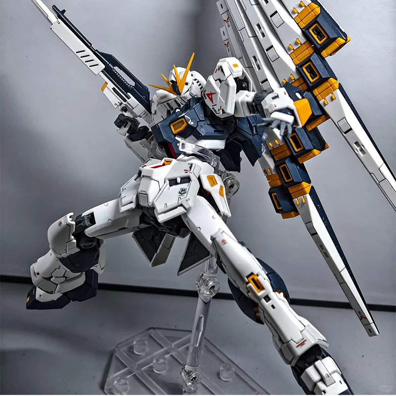 GAOGAO Nu Model RG 1/144 Rx-93 V Fighter Assembly Model Kit Plastic Skeleton Anime Action Figure Robot Plastic Figurine Toys