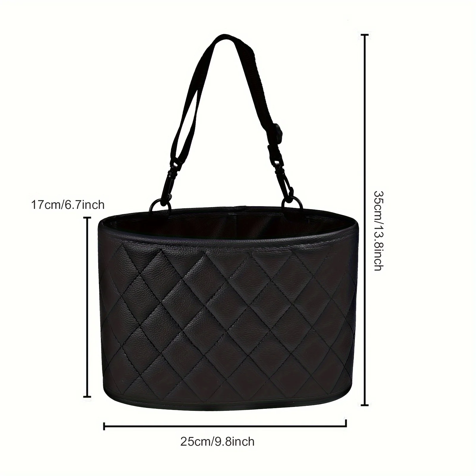 Car Goods Storage Bag Car Trash Can for Back Seat Garbage Bin Storage Box Multi-Functional Storage Organizer Auto Accessories view 2
