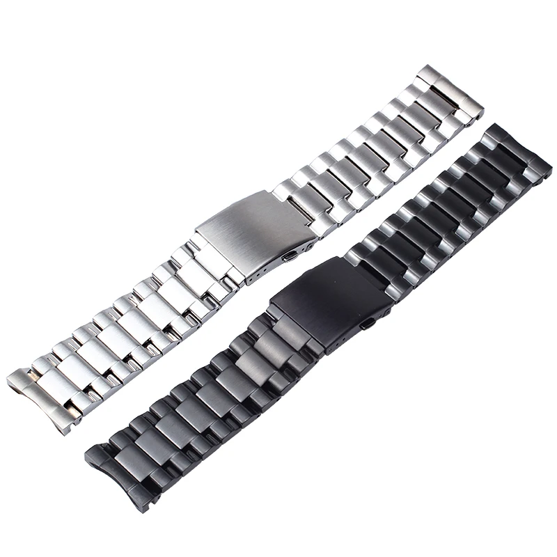 Correas de reloj diésel antialérgicas, acero inoxidable sólido, Dz4323, Dz4318, hebilla plegable 4309, interfaz de arco, correa de reloj de 26mm para hombre