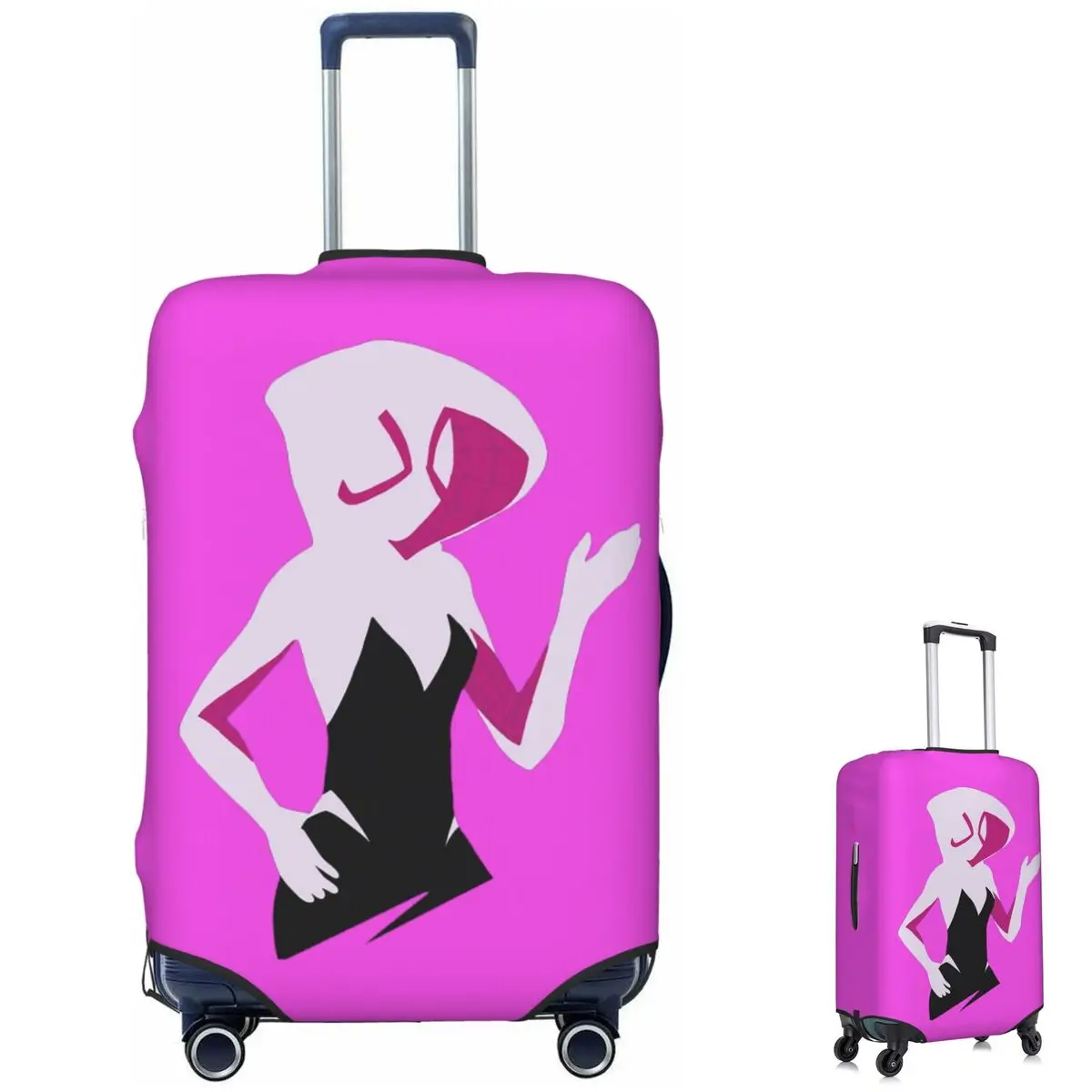 Spider Gwen Spiderverse Capa de proteção elástica para mala de viagem Capa protetora para 18-32 polegadas