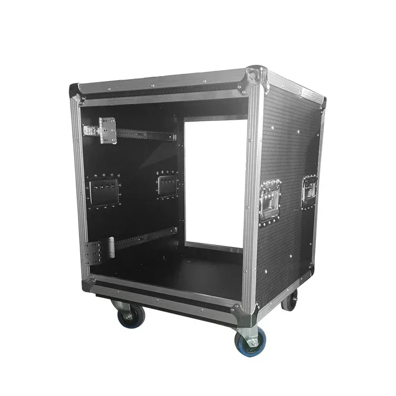 A- 12u Rack Case with 2 Push Door/12u Amp Rack Case/road Ready Flight Cases