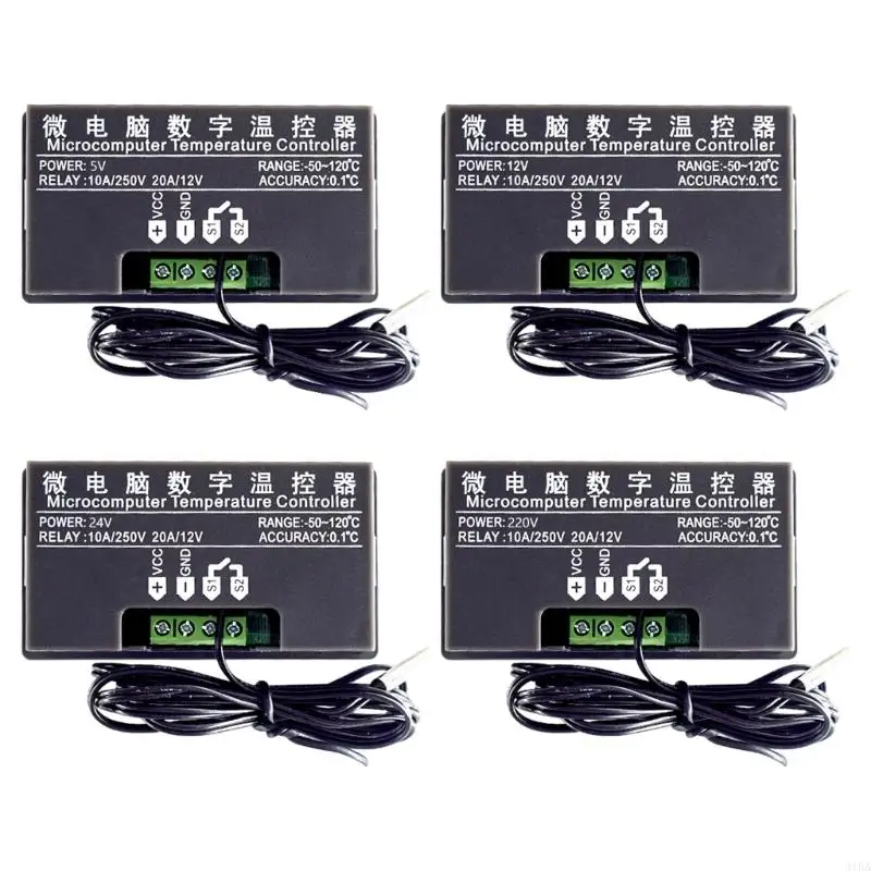 

31BA W3230 LED Digital Temperature Controller Heat Management Device for Homebrew and Incubator Use, ABS Housing