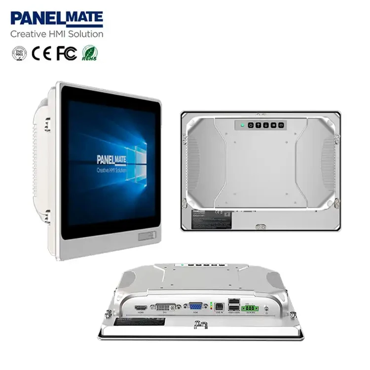 ZXY 10.4 15.6 18.5 19 Inch Lcd Touch Screen Panel Full HD VAG HD-MI Input USB Industrial Lcd Monitor IP65 Display Touchscreen