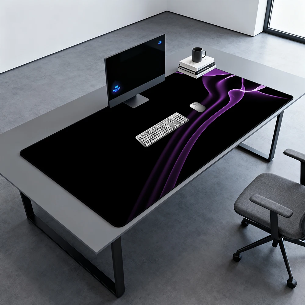 Giant Mouse Pad Black 120x60cm Desktop Mat Pc Accessory Mousepads 1400x600mm Deskmat Carpet Office Design Accessories for Table
