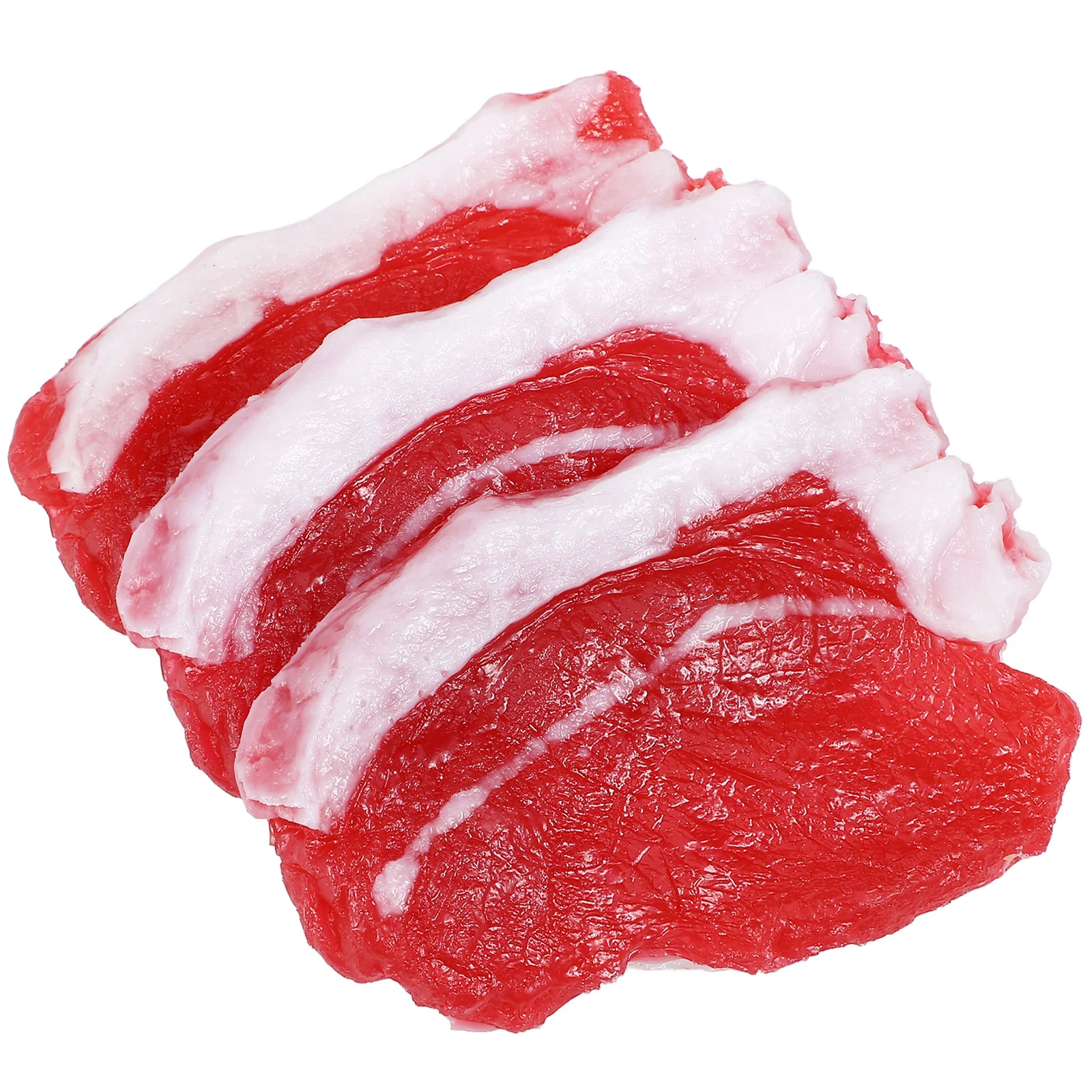 3 Pcs Imitation Pork Simulated Model Props Display Food Artificial for Home Photo Decor Resin Child