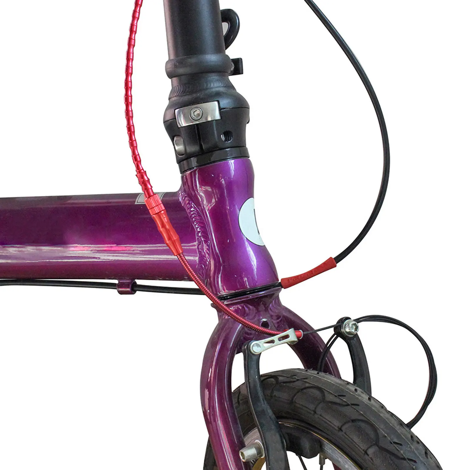 2Pcs Bike Elbow Tube High Grade Material Thick Resistant Lightweight Easy Carry Smooth Flexible for