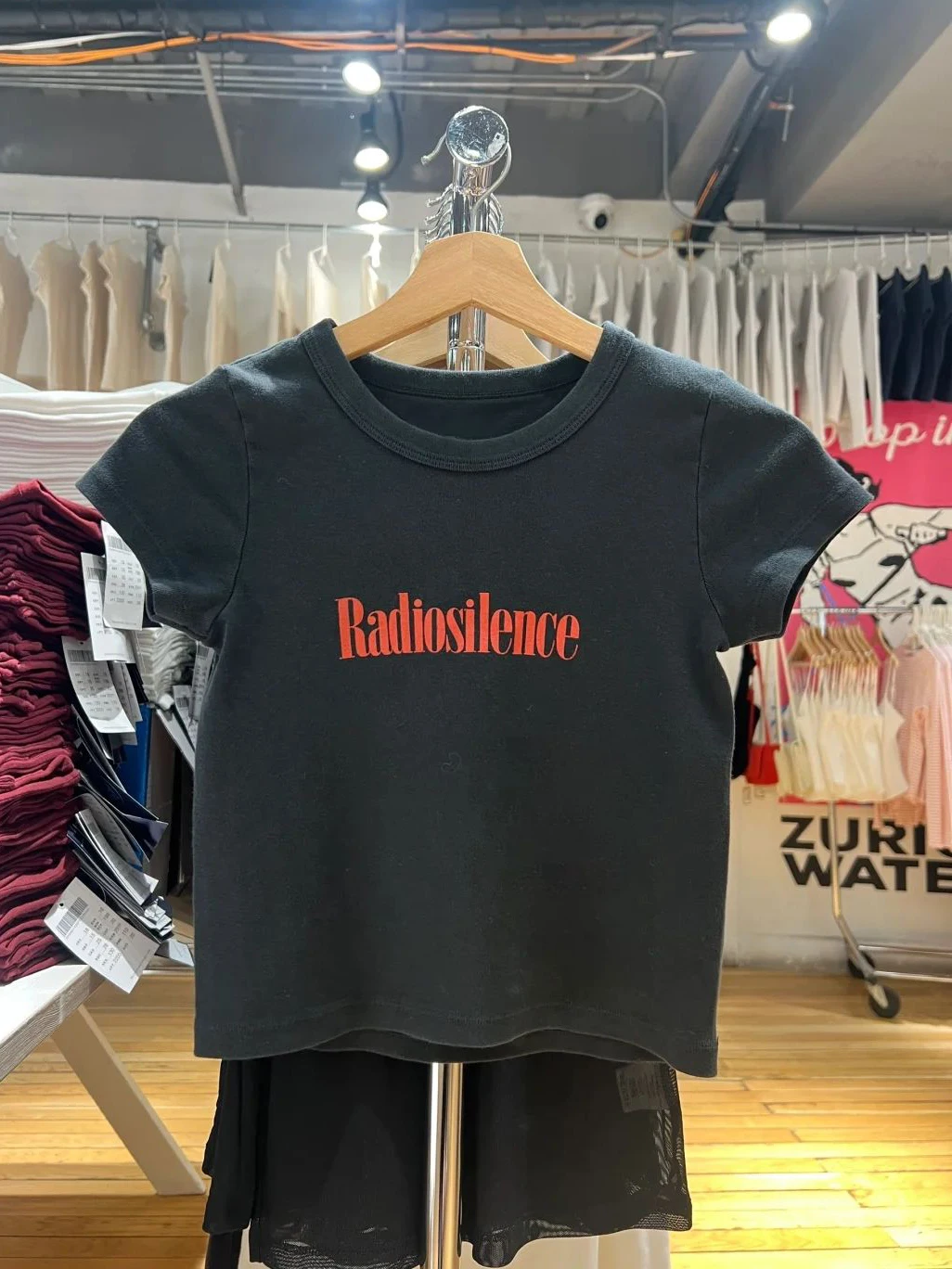 

Letter Print Slim Crop Top Woman Summer Round Neck Short Sleeve Tee Shirt Female Vintage Streetwear Cotton T-Shirt New Y2k Tops
