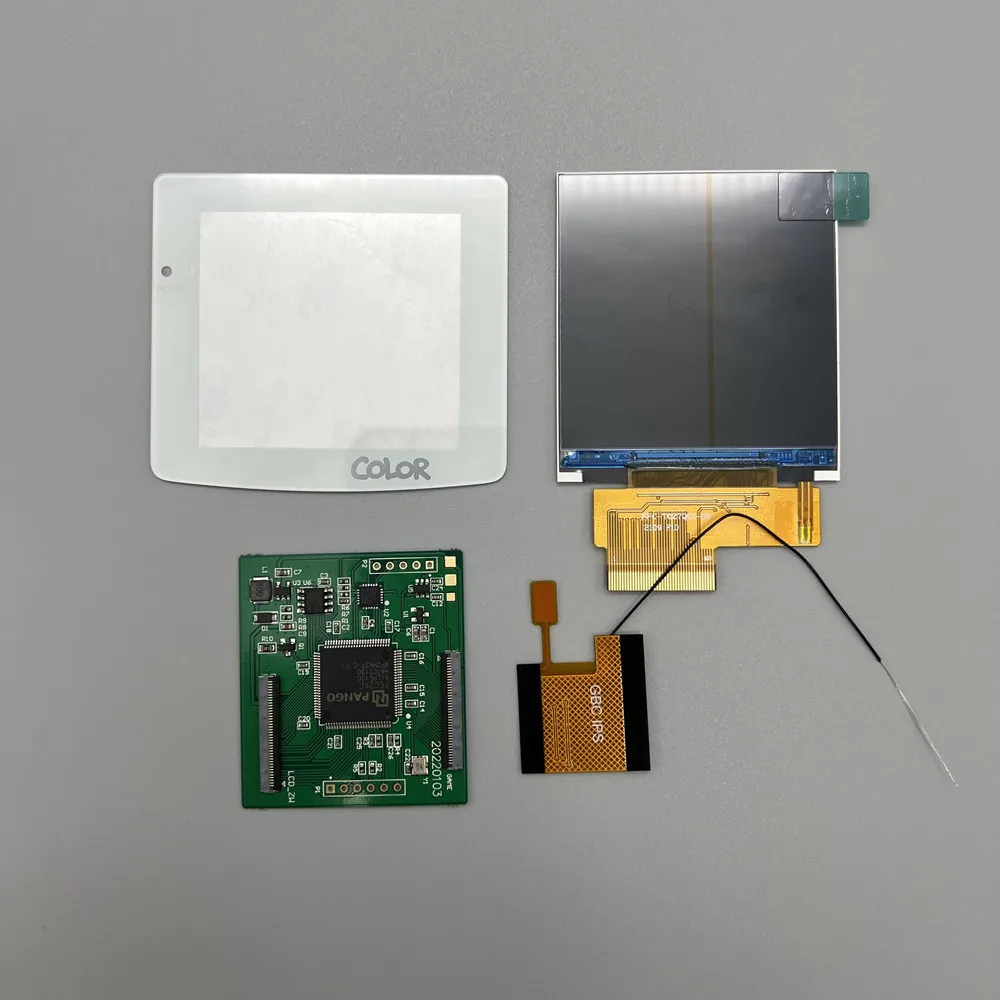 2,6 "IPS LCD-scherm met hoge helderheid is geschikt voor Nintendo Gameboy kleur IPS GBC lcd. ondersteuning pixel display