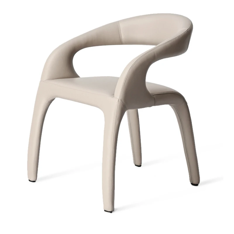 

Minimalist dining chair/creative modeling+poly urethane/modern high-end restaurant