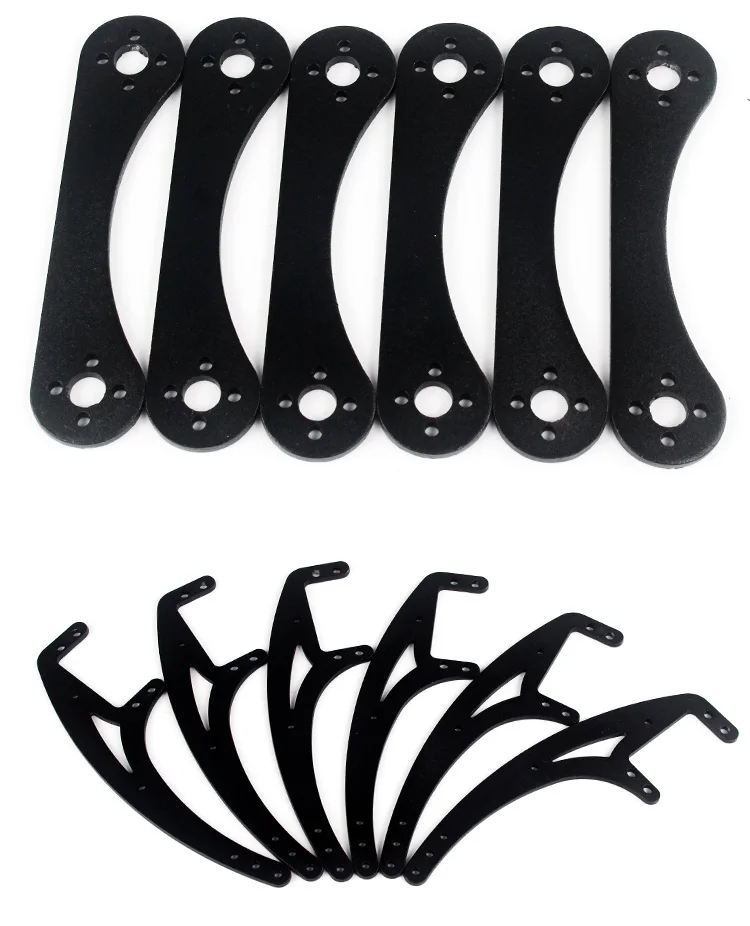 18 DOF Aluminium Hexapod Spider Bracket Six 3 DOF Legs Robot Frame Kit with Ball Bearing Fully For Programmable Robot DIY Kit