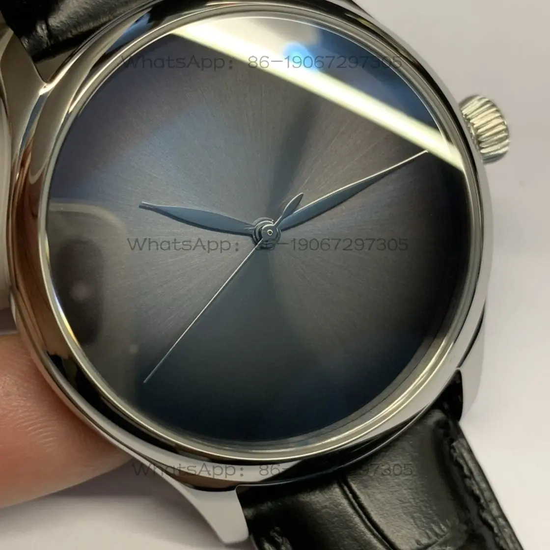 

New Genuine Mbond Tianjin 2130 Movement Henry with The Same Real Cowhide Automatic Mechanical Watch Men's Watch