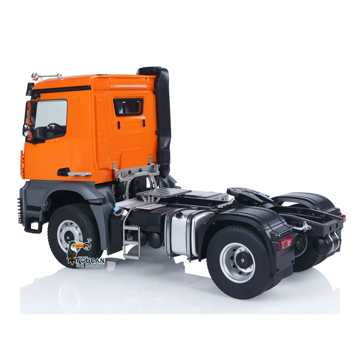 Kabolite 1/14 Scale 4X4 RC รถบรรทุก 3 เพลาไฟฟ้ายก Dump Trailer RTR รีโมทคอนโทรลรถสําหรับ Hobbyists