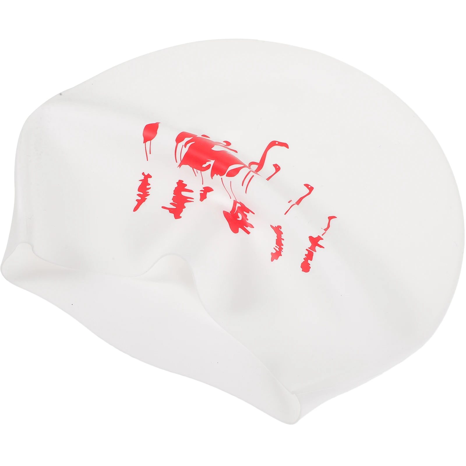 

Water Proof Bathing Cap Waterproof and Anti-slip Swimming Caps for Women Hat Extra Large Silica Gel High Elastic Silicone Hats