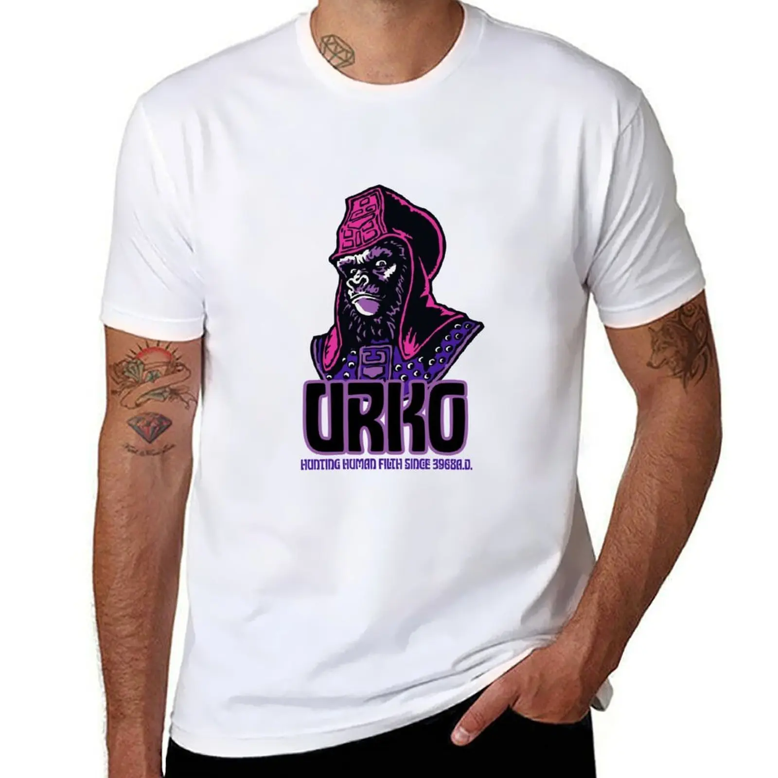 

Hunting humans on the Planet of the Apes T-Shirt black cotton t-shirt plain for man package cotton t shirt man T-Shirt