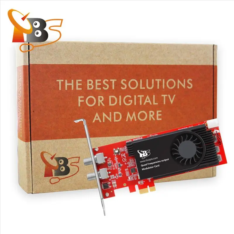 TBS6214 ISDB-T Quad Modulator PCIe Card