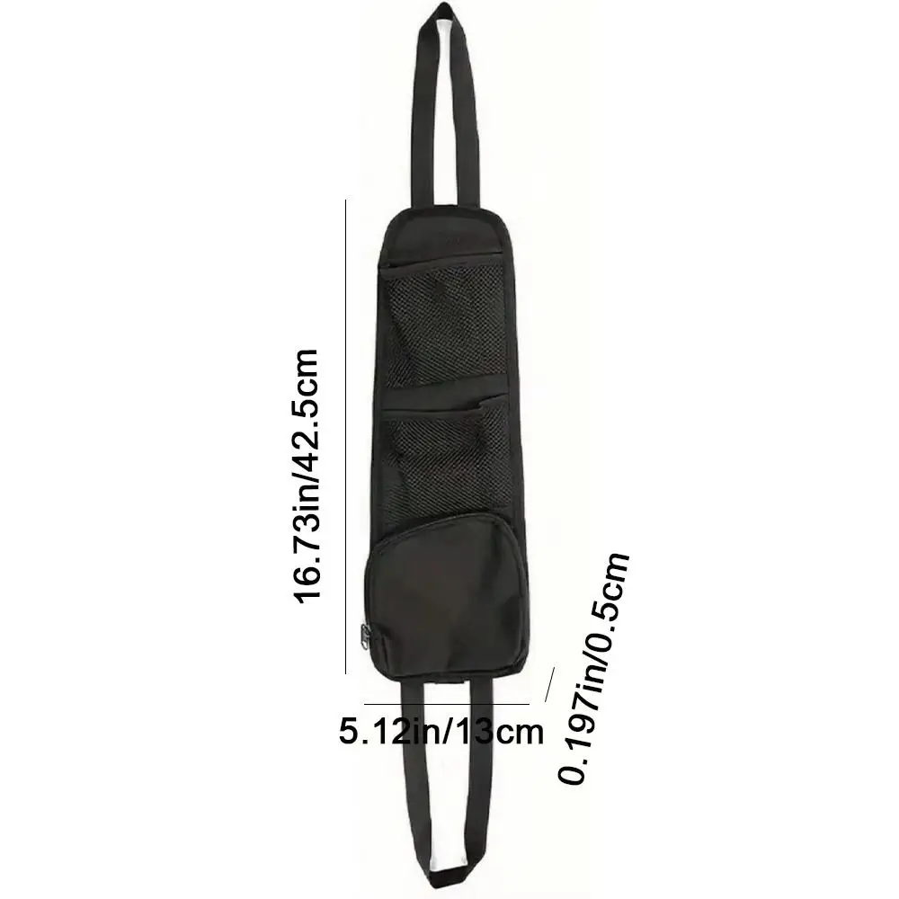 Oxford pano assento lateral saco de armazenamento pendurado leve saco de armazenamento de assento de carro com bolso de malha conveniente