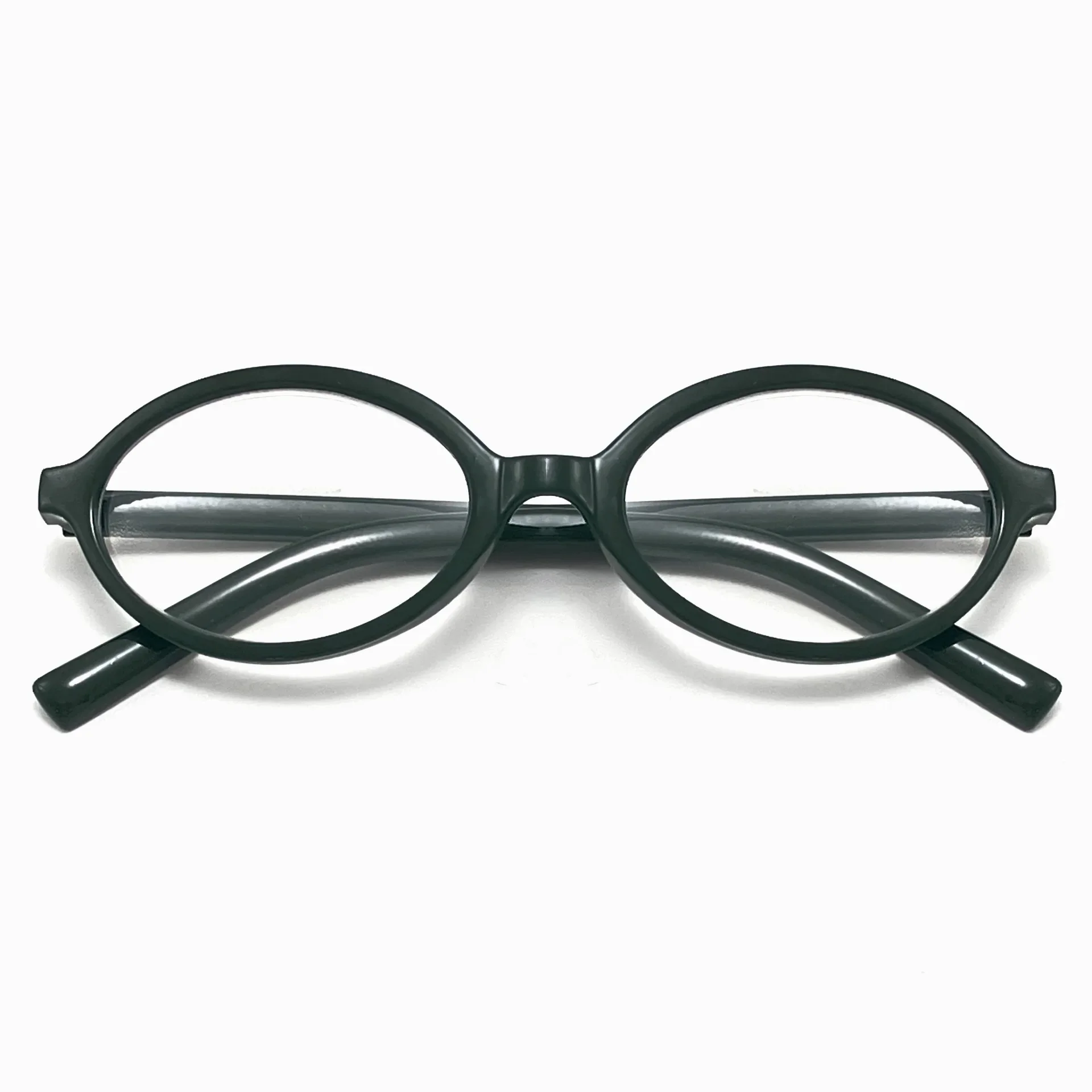 여성용 복고풍 타원형 선글라스, 표범 무늬, 사무실 및 데일리 시크를 위한 경량 프레임, 한국식 타원형 프레임