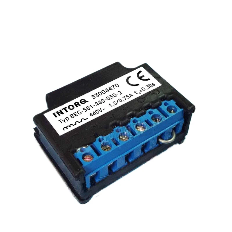 

INTORQ BEG-561-440-030-2 Rectifier Motor Brake Rectifier 33004470 1.5/0.75A 440V~tu=0.30