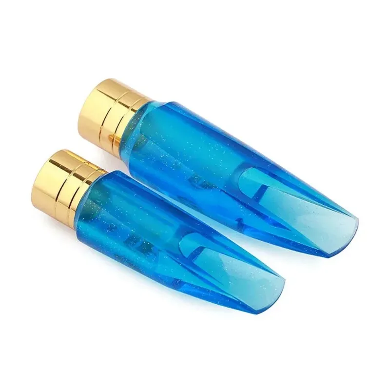 German Saxophone Mouthpiece Blue Crystal Premium Mouthpiece Soprano/tenor/alto Saxophone Mouthpiece Beautiful Sound 5-6-7