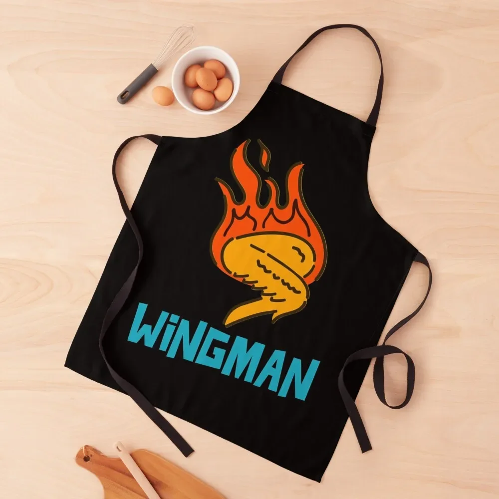 BBQ Chicken Wingman Apron Chef Accessory For Cosmetologist Kitchen Household Items beauty master Apron