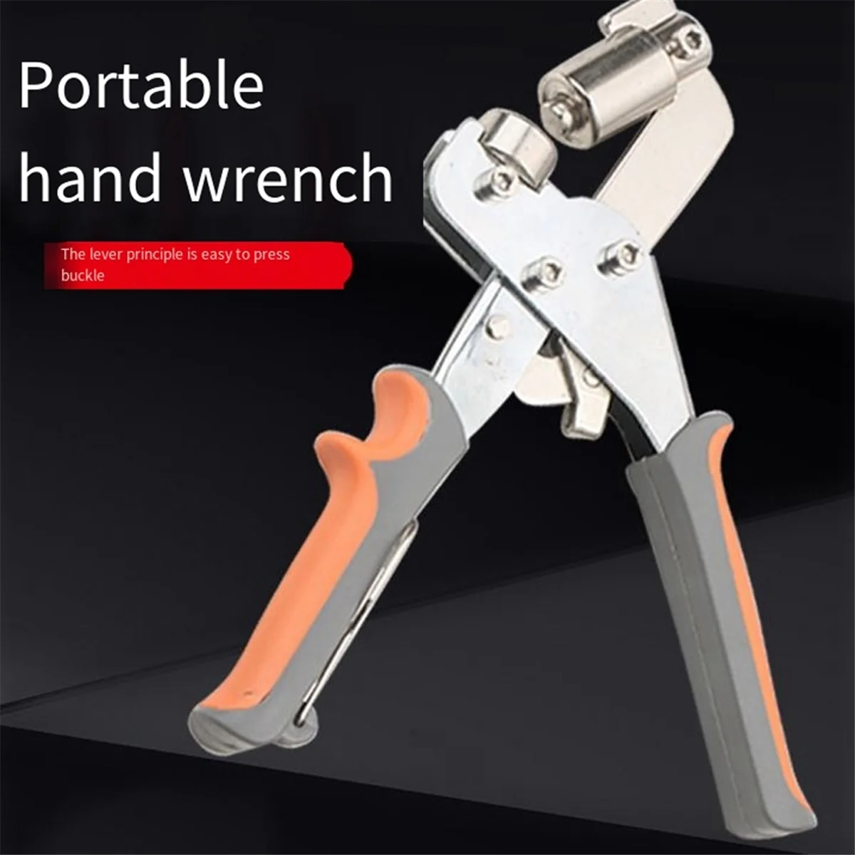 Portable Easy Handheld Installation Eyelet Buckle Pliers Leather Rivet Buckle Stainless Steel Eyelet Hand Tool