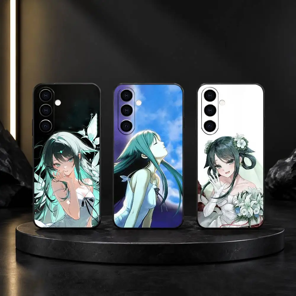 Saya No Uta Song of Saya Phone Case For Samsung GalaxyA13,21s,22,31,32,52,53,71,72,73,Soft Black Cover