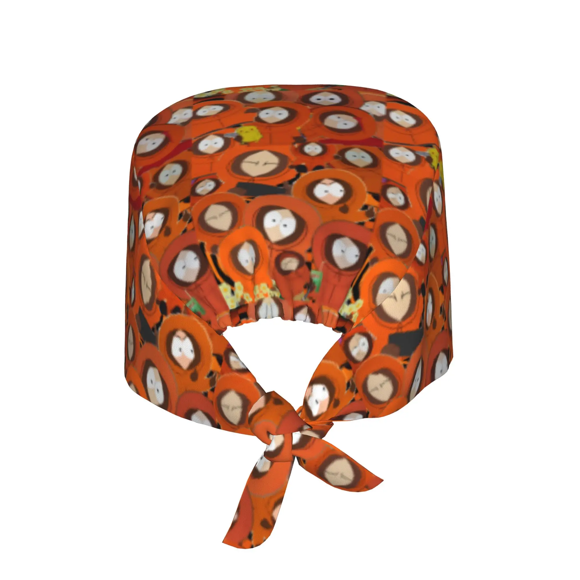Custom E-Ericed Anime Medical Staff Scrubs Hat Women Men Kennyed Kyled Staned Doctor Nursing Surgical Cap Scrub Caps