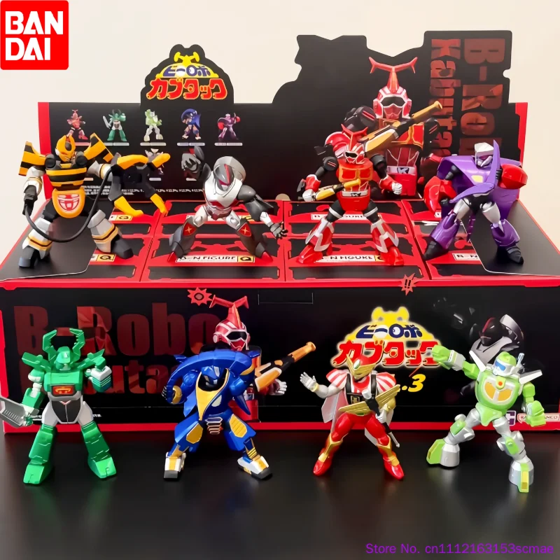 Bandai B-Robo Kabutack Series 3 Blind Box — Collectible Miniature Display Figures (Kabutack / Sharkler / Scorpion) view 2