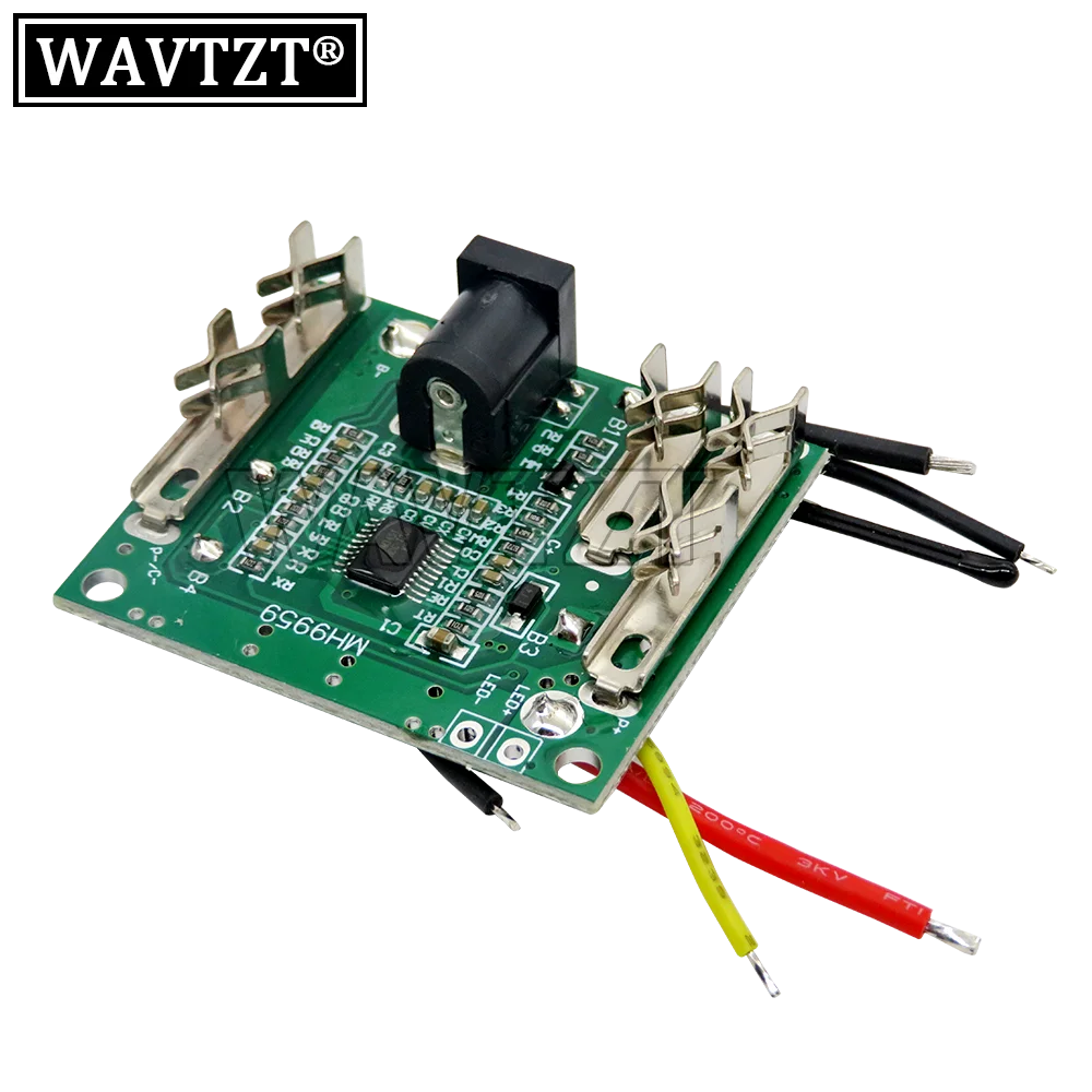 WAVTZT BMS 5S 20A 18650 Lithium Battery Charging Protection Board Circuit PCM Balancer Power Bank Charger Module