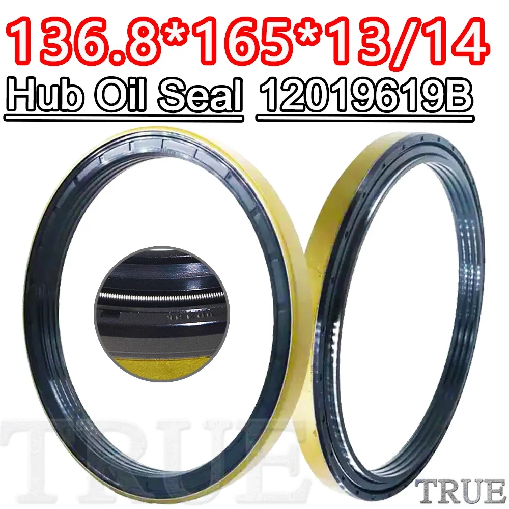 

Hub Oil Seal 136.8*165*13/14 For Tractor Cat 12019619b 136.8X165X13/14 Repair kit Nitrile NBR Nok Washer Skf Orginal Quality