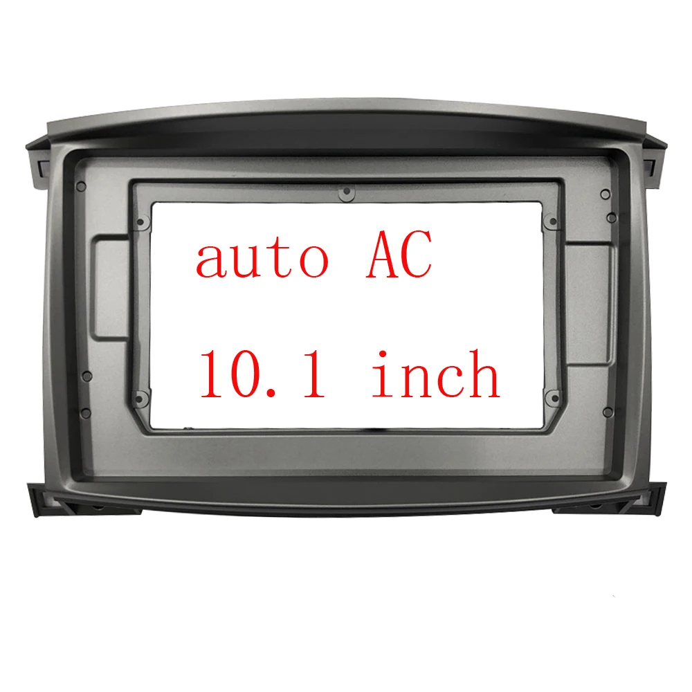 Car Radio Fascia For Toyota Land Cruiser LC 100 2003-2007 Android MP5 Player Frame 2 Din Head Unit Panel Stereo Dash Cover Trim