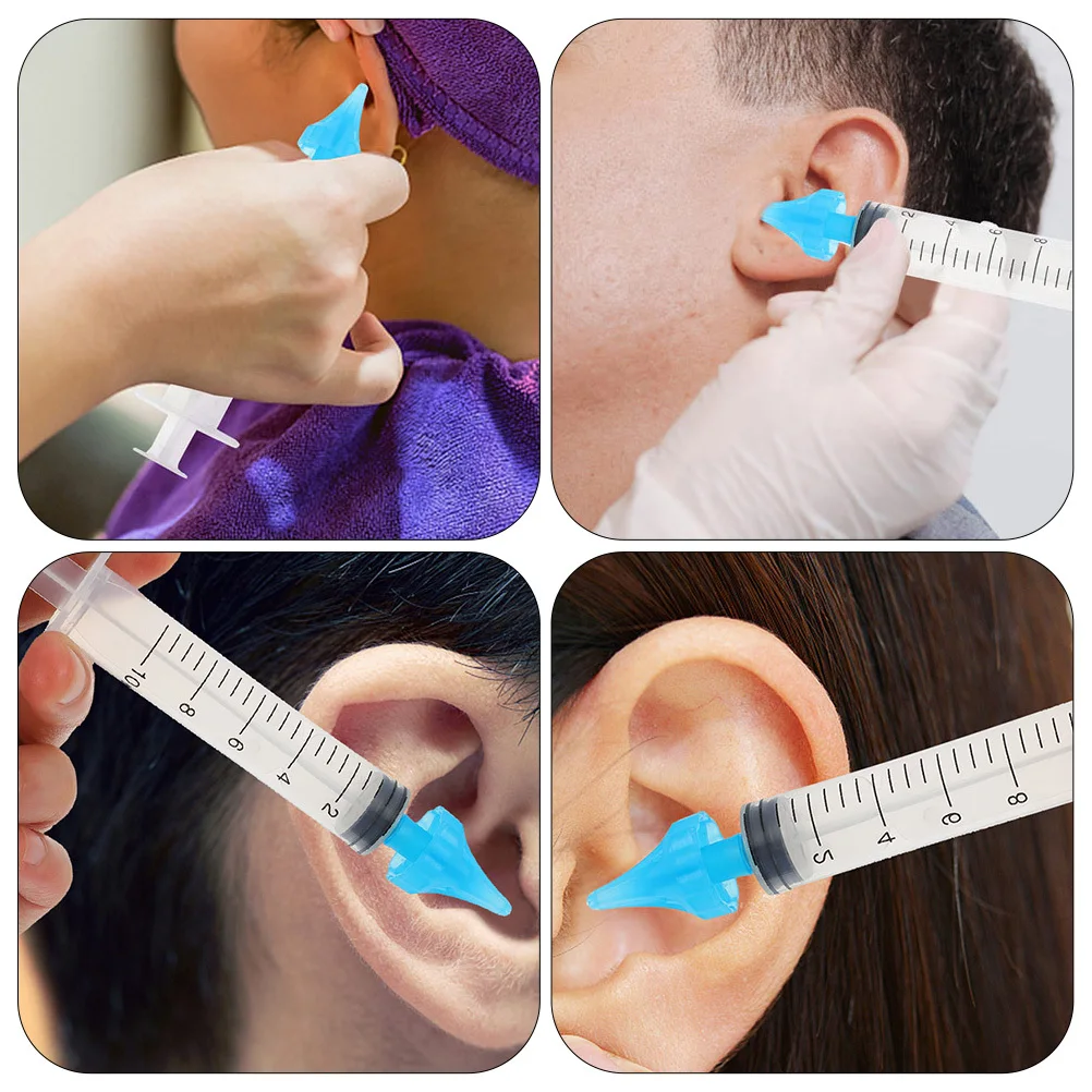 4 قطع من حقنة شمع الأذن الاحترافية لإزالة شمع الأذن اللطيفة والفعالة في المنزل أو أثناء التنقل #2