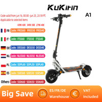Kukirin A1 Adult Electric Scooter 800W Motor 48V 13Ah Battery Foldable Electric Scooter 10 Inch Vacuum Tires Electric Scooter