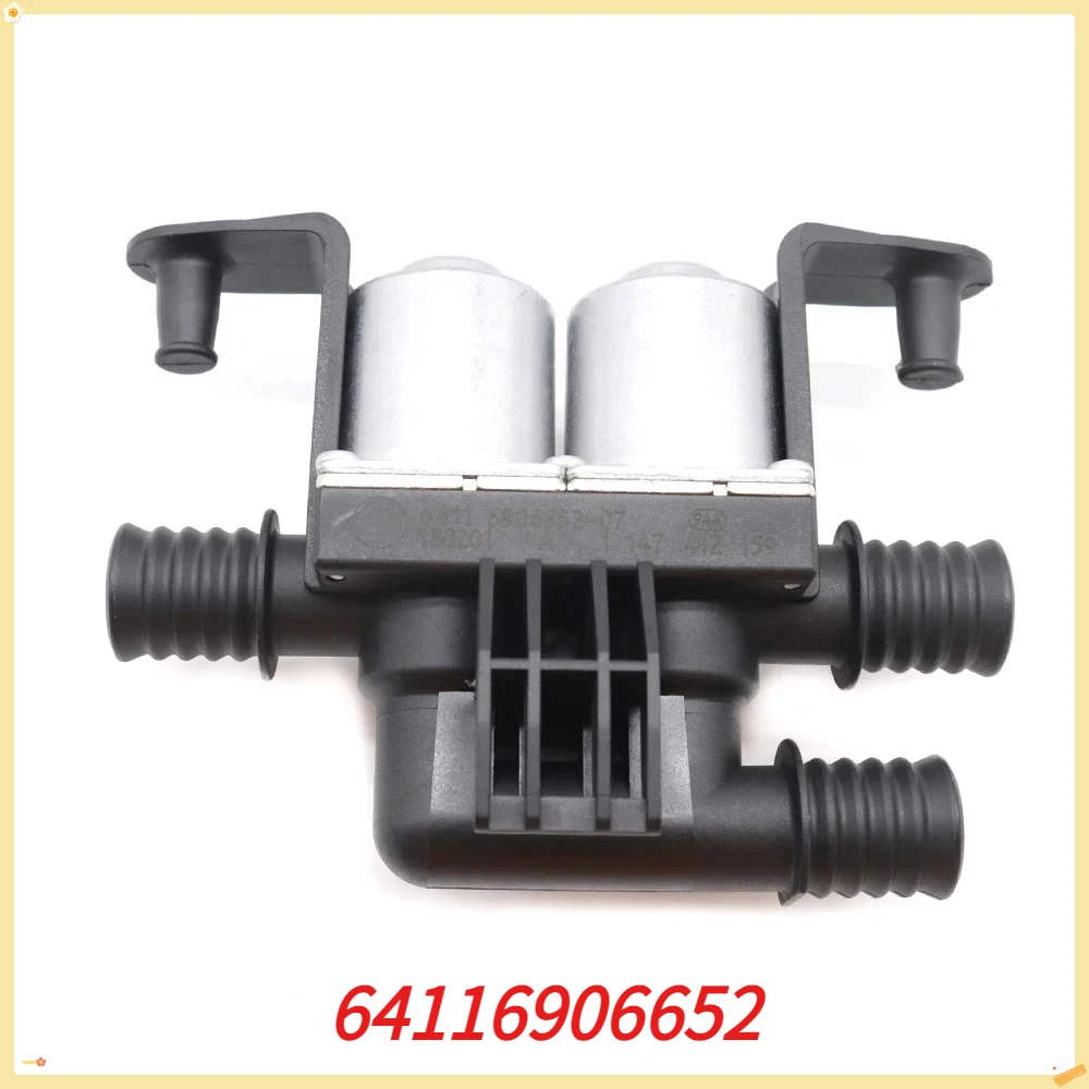 Heater Control Solenoid Valve 64116906652 For BMW E60 E63 E65 E66 535i 535i xDrive 535xi 545i 550i 645Ci X5 5 6 7 Series