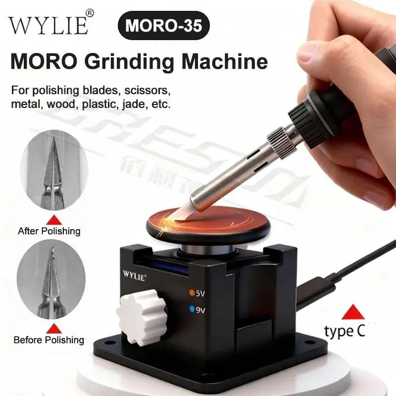 

WYLIE Moro-35 Magic Grinding Machine Electric For Sharpening Machine Scissors Tweezers Blades Carving Knives Repair Tools