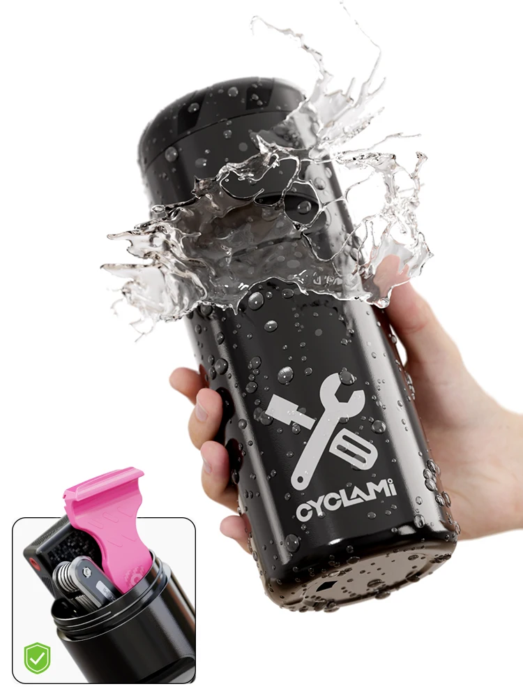 AliExpress NONE CYCLAMI Portable Cycling Tool Box MTB Road Bicycle Capsule Boxes Apply Bottle Cage Storage Repair Tool Kit Bike Frame Equipment