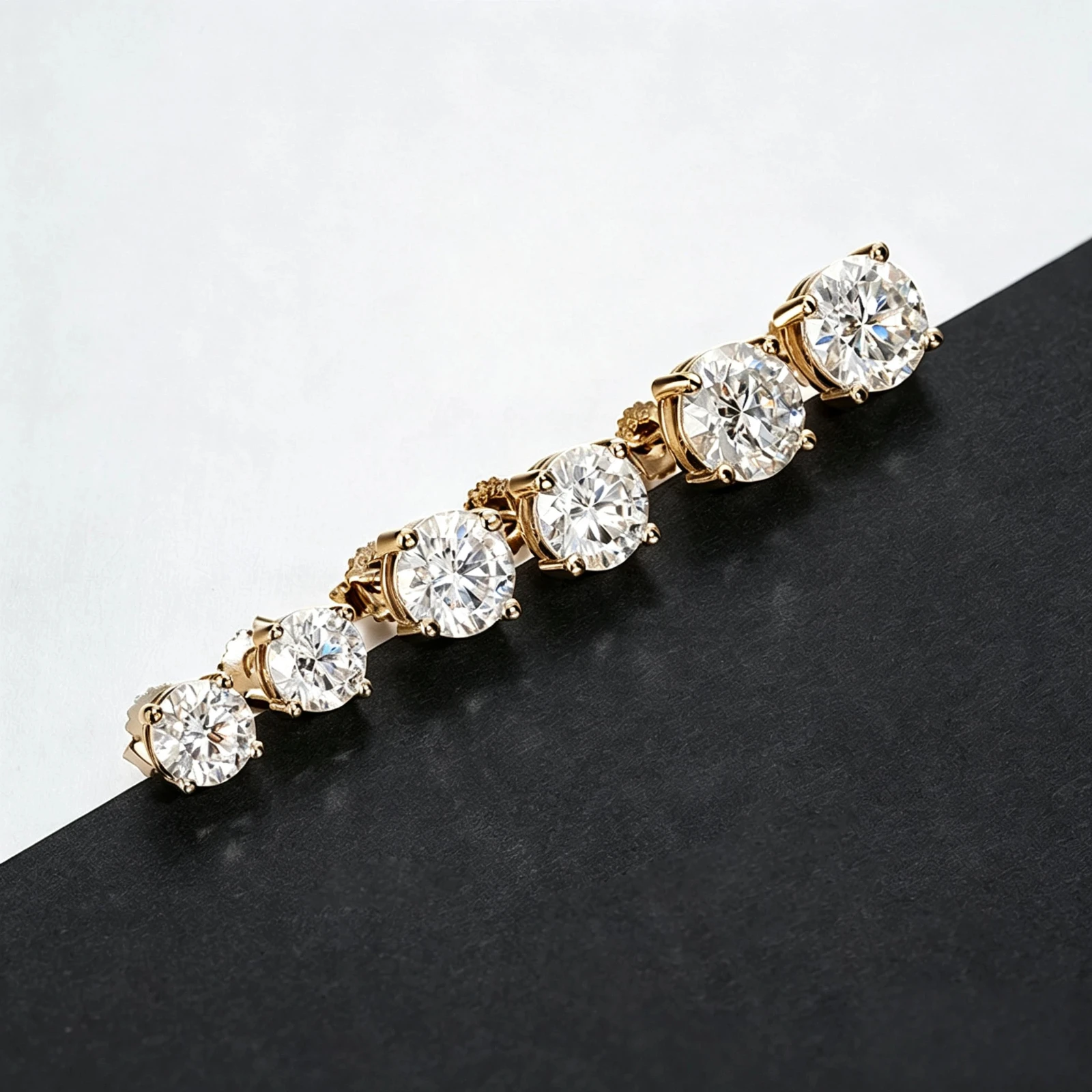 JOIAS HOME 2.0ct Moissanite Oo - Diamond Stud Earrings recensie en prijs