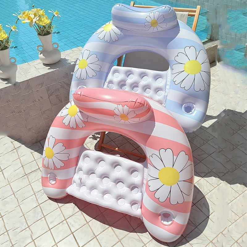 Aufblasbare Wasserhängematte Schwimmbett Schwimmring Schwimmbadmatratze Schlafbett Strandliege Schwimmzubehör ﻿ ﻿