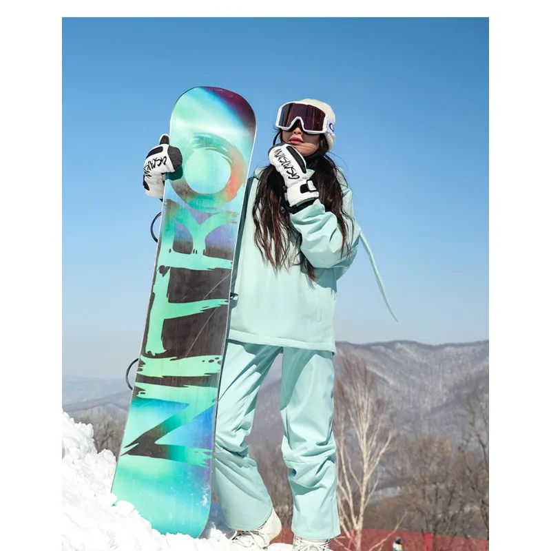 

Комплект лыжной одежды John Snow 2025: новые мужские и женские костюмы для сноуборда и лыж, свободного кроя, водонепроницаемые, теплые, лыжные брюки и куртки.