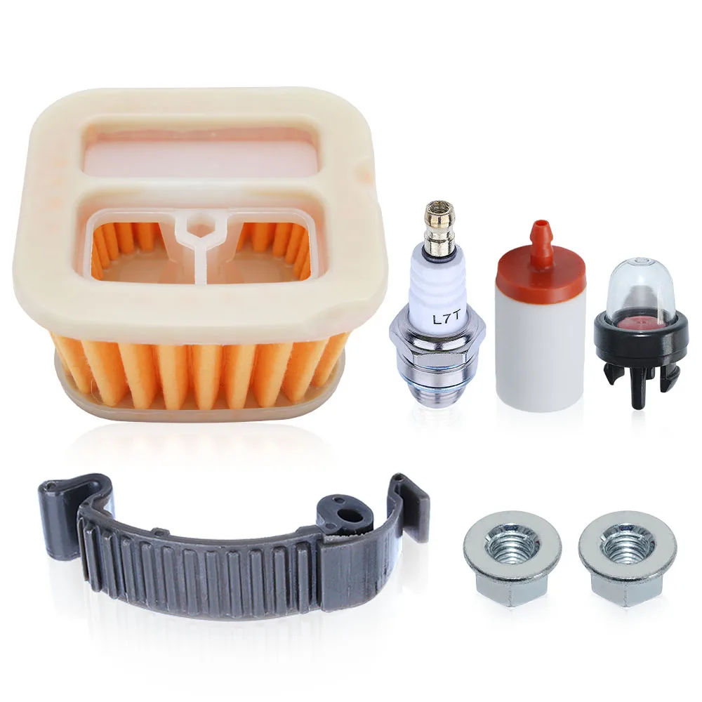Luftfilter, Primerbirne, Zündkerze, Kraftstofffilter, Führungsschiene, Schrauben für Husqvarna 572 XP/XPG 572 XP G 572 XP W 572 XP GW Kettensäge