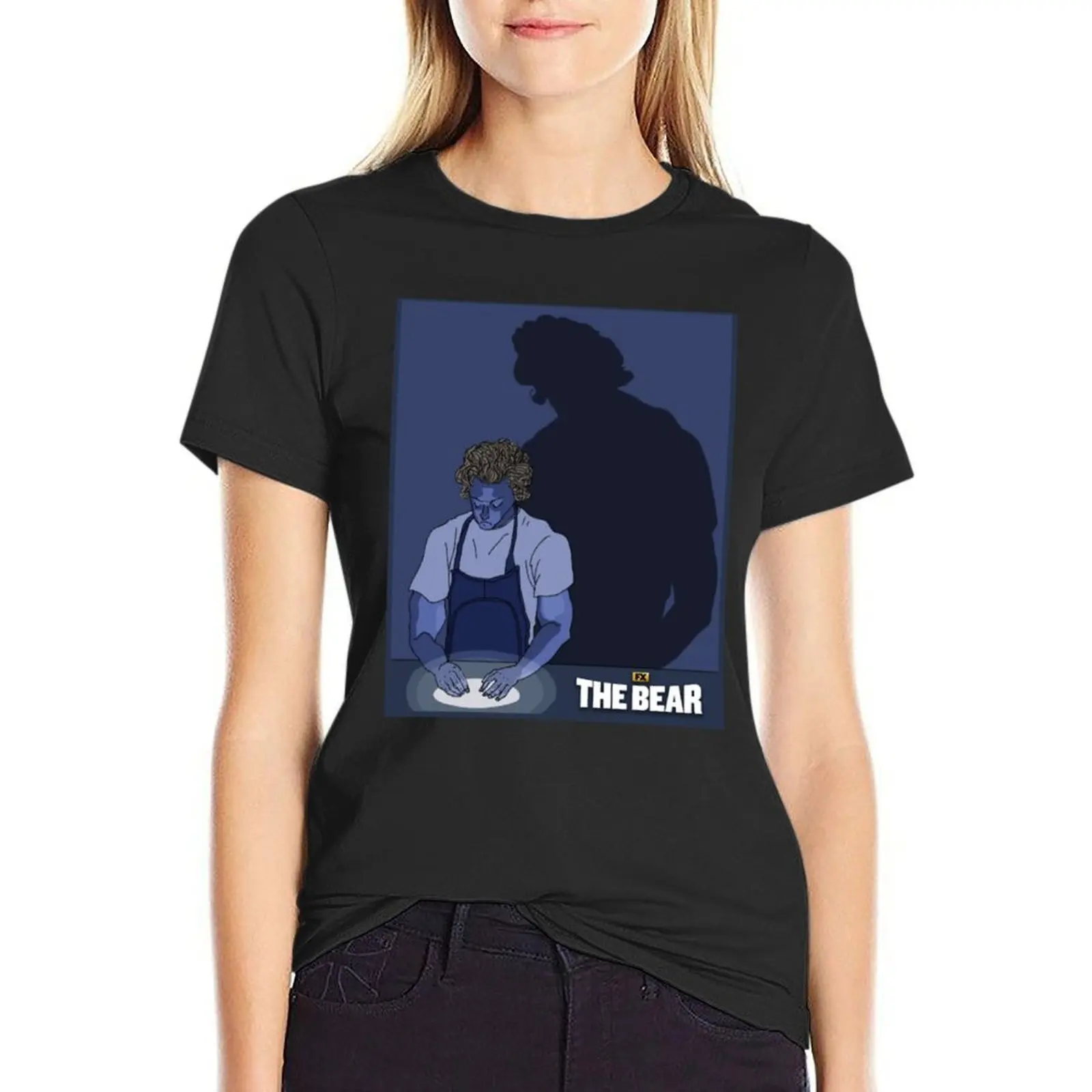 

Original Berf The Bear T-Shirt blanks korean fashion white t shirts for Women